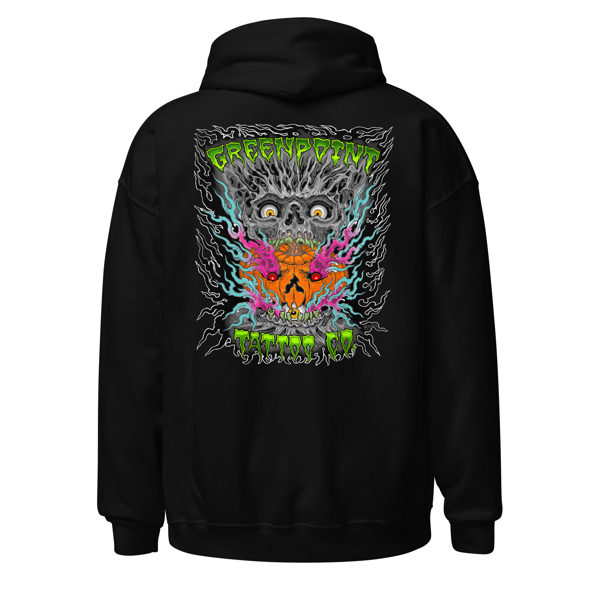 Greenpoint Graphic Hoodie | Tattoo Shop Merch — John Reardon